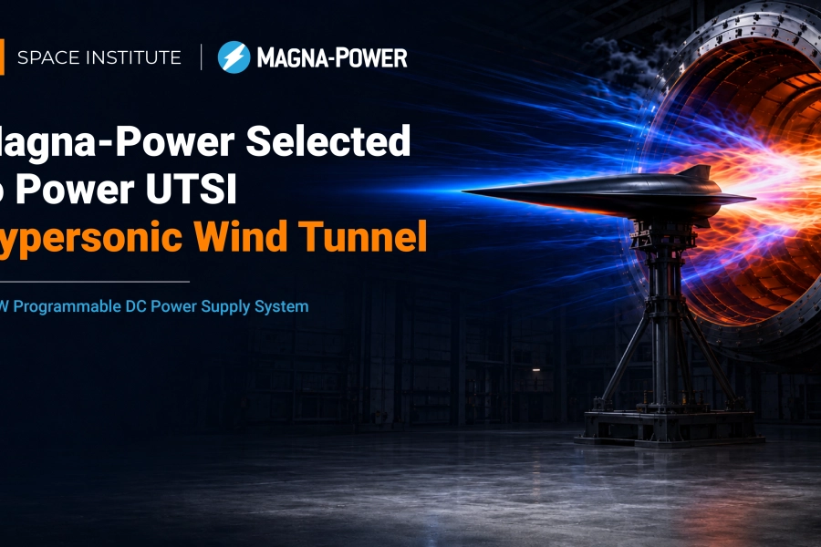 3 MW Magna-Power DC power system built for a hypersonic wind tunnel