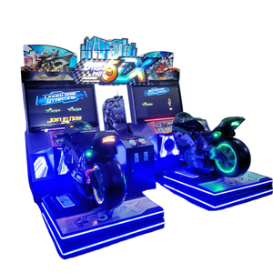 2 Seats Arcade Dynamic Bike Racing Simulator
