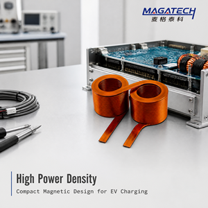 Air Core Flat Copper Foil Coil