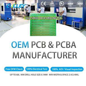 Multi-channel ICT Test Fixture PCB High-Speed Back-Drilling Semiconductor Test Fixture